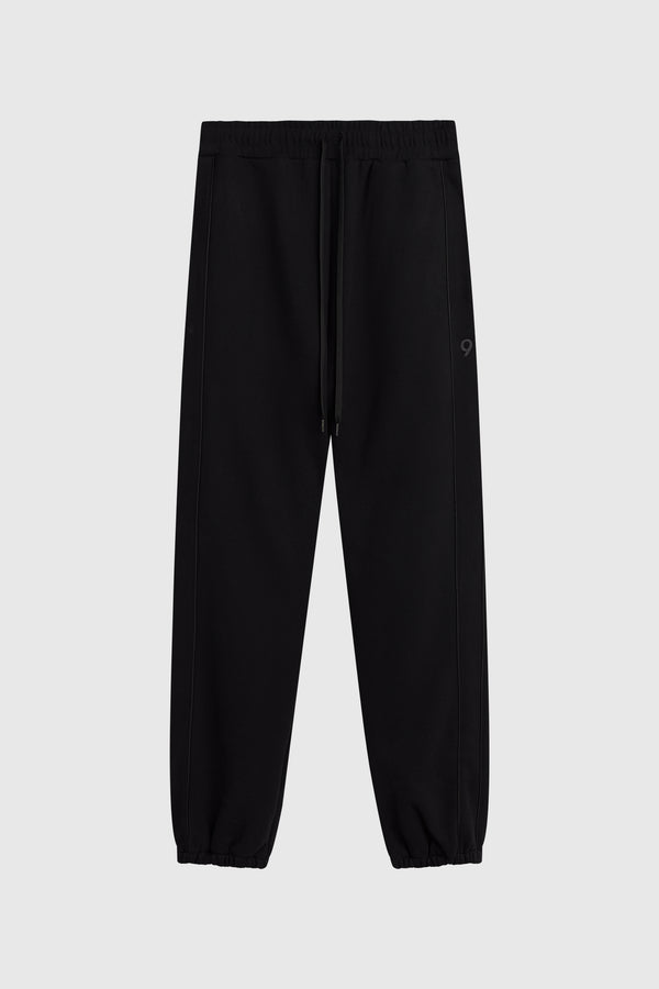 PREMIUM FLEECE JOGGERS WITH SATIN PIPING