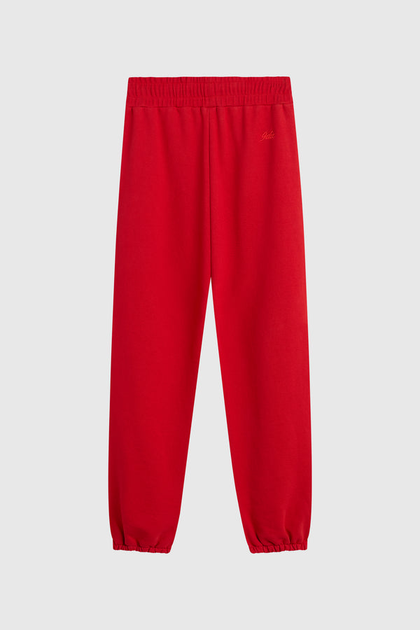 PREMIUM FLEECE JOGGERS WITH SATIN PIPING