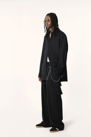 PREMIUM PINSTRIPE CARGO TROUSER