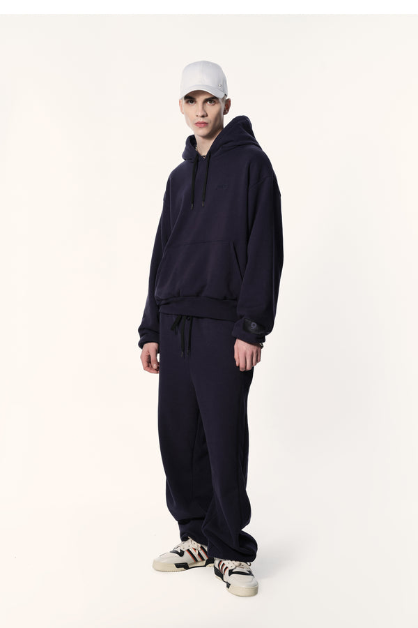 PREMIUM FLEECE JOGGERS WITH SATIN PIPING